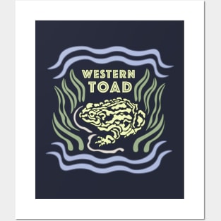 Western Toad Posters and Art